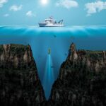 Mariana,Trench.,The,Deepest,Point,Of,The,Earth.digital,Visual,Illustration